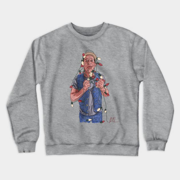 An Ernest P. Worrell Christmas Crewneck Sweatshirt by 51Deesigns